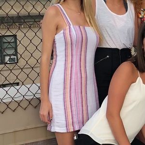 Forever 21 striped tank dress size small
